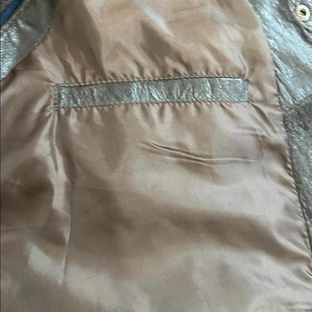 Cripple Creek Men's small Brown Leather Vest - Picture 3 of 12